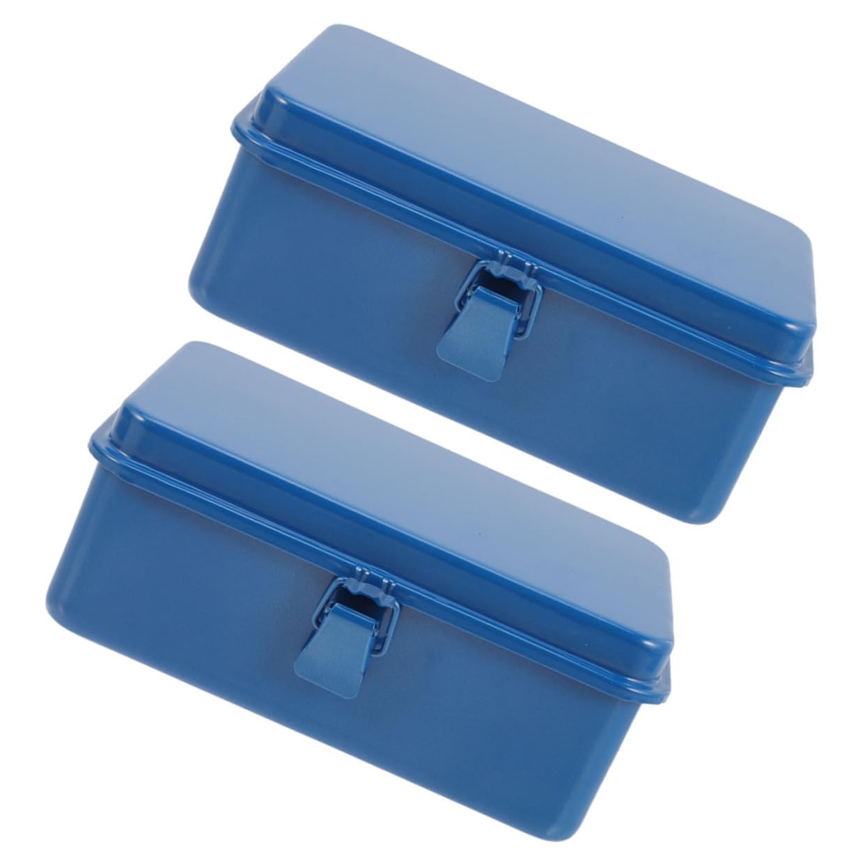 Boîte à outils métal étanche empilable et portable pour rangement organisé intérieur