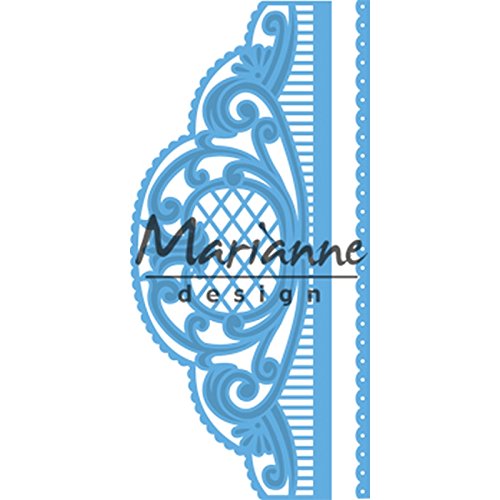 Marianne Design 1 x Creatables Anja's Border Die, Blue, Large
