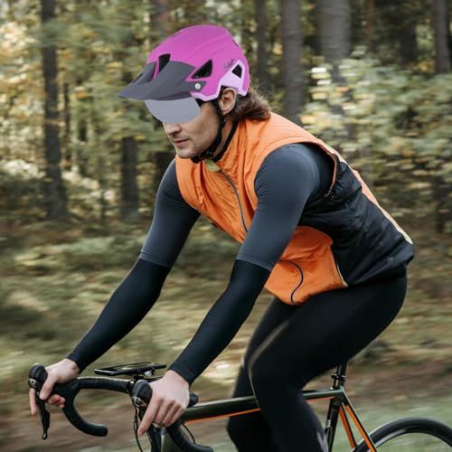 Toutseul Mountain Bike Helmet Adult Men Bike Helmet With Removable Magnetic Goggles Sun Visor Bike Helmets For Adult Cycling Helmet thumb #6