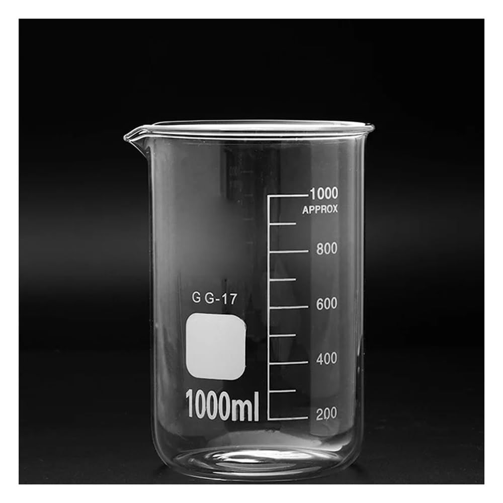 Laborausstattung und -bedarf Labor Hitzebeständige Skalierte Messbecher Glas Becher Messung