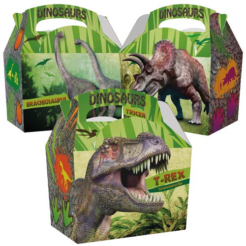 Children Dinosaur Cardboard Lunch/Party Boxes x 50