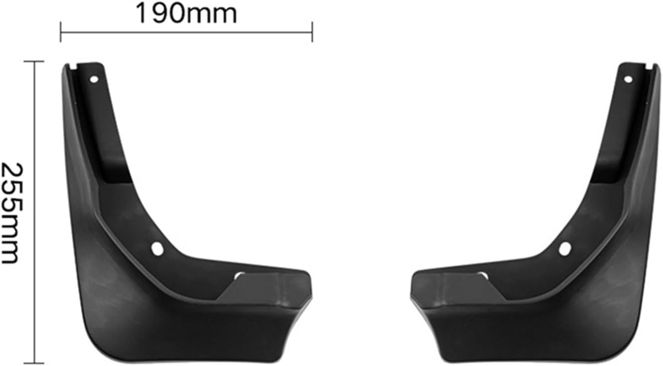 Car Mudguards Compatible with Mercedes-Benz E-Class 2016-2013 Front Rear Mud Flaps Guards Splash Fender Car Exterior Parts