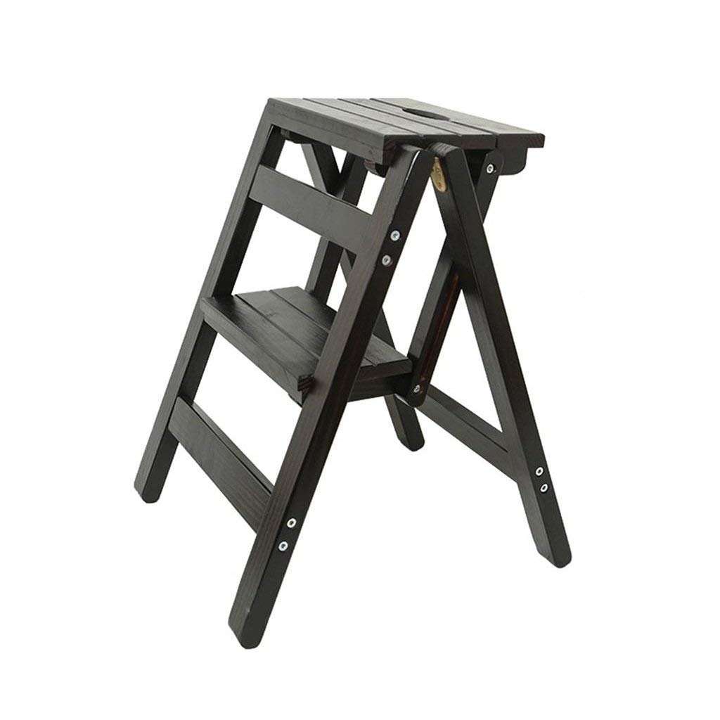 Taburete plegable de 2 escalones para alcanzar muebles altos sin esfuerzo
