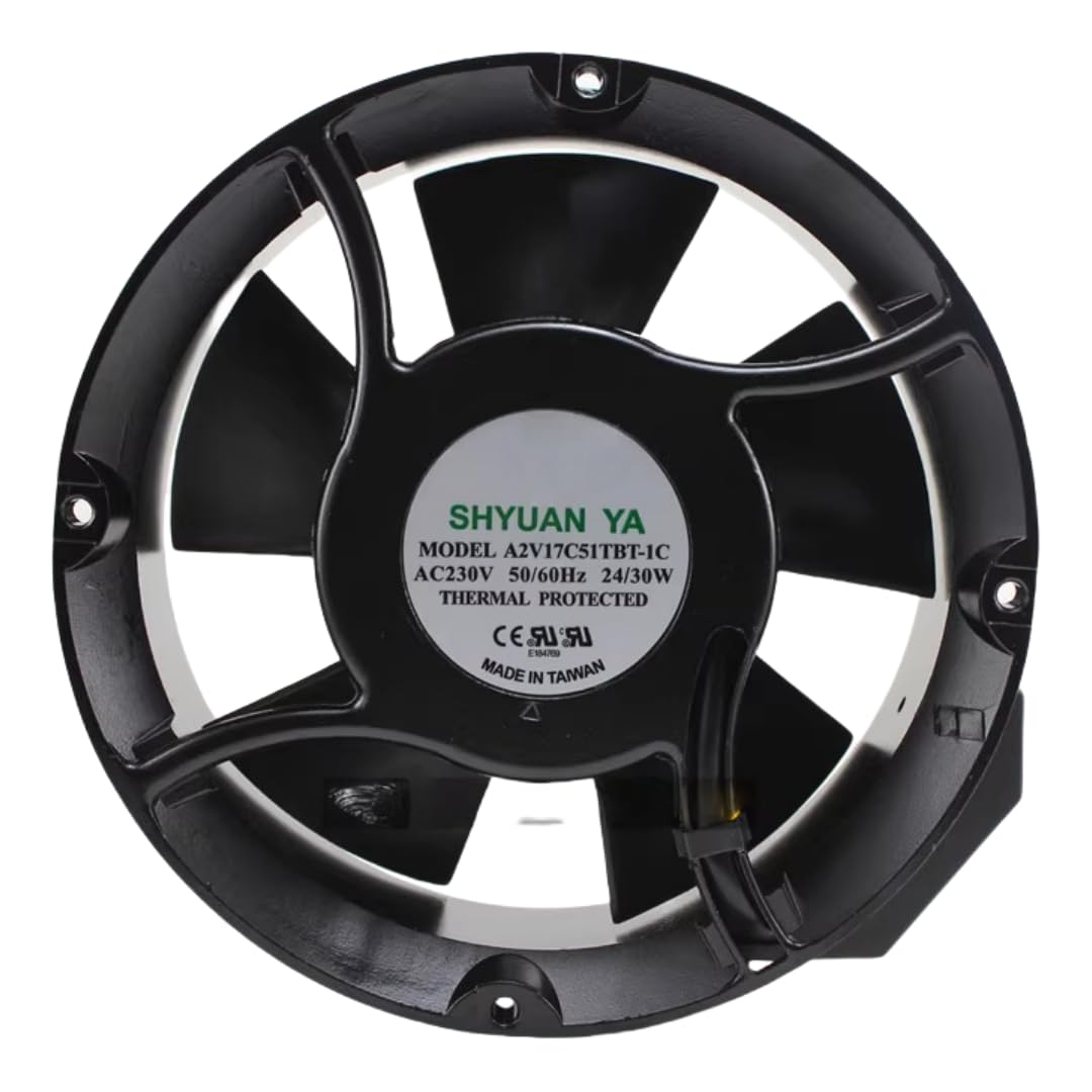 GJEXXPTST A2V17C51TBT-1C 230V 0.13A 24/30W 2-Wire Cooling Fan 172mm