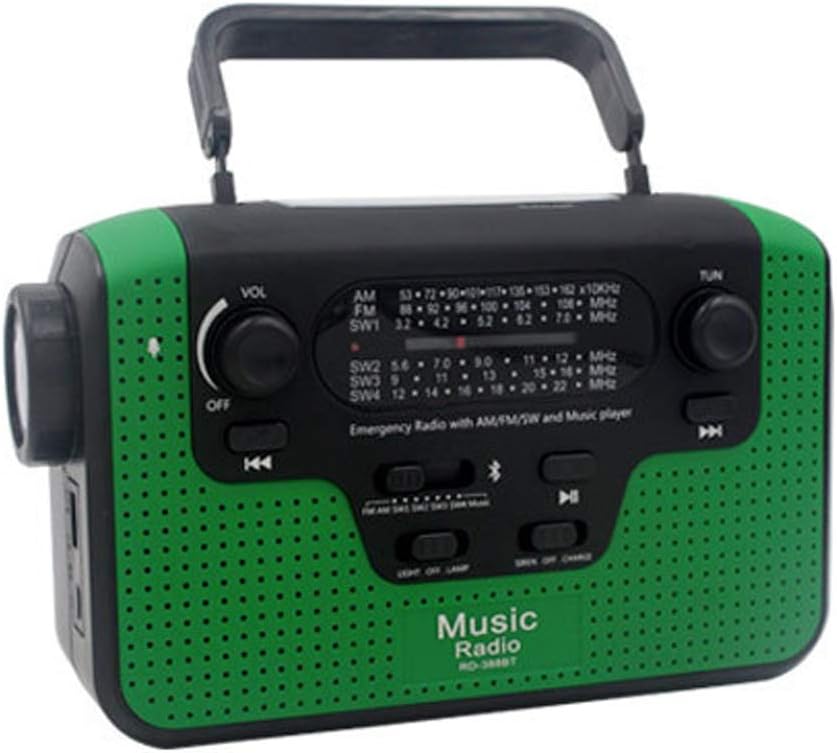 radio con alimentazione a manovella