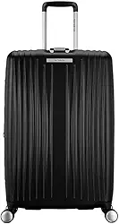 Mala de Viagem Quartz Preta Média Expansível