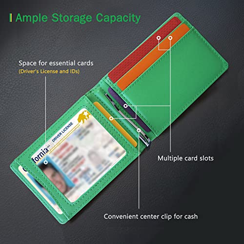 Starepublic Ultra Sleek Carbon Fiber Rfid Blocking Secure And Stylish Men's Minimalist Slim Wallet With Money Clip #TOP1