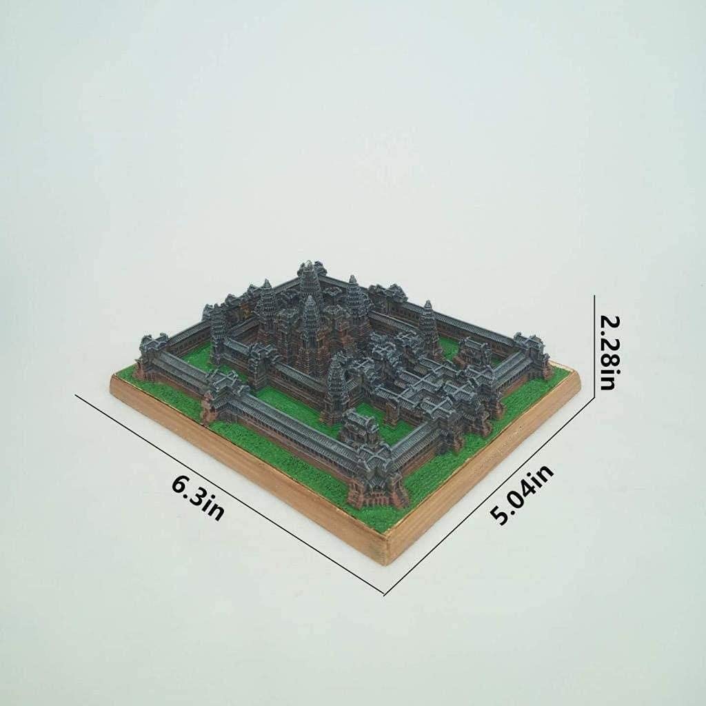 アンコールワット  置物 Amazon.co.jp: 彫刻の卓上像 カンボジアのミニチュア建築工芸品