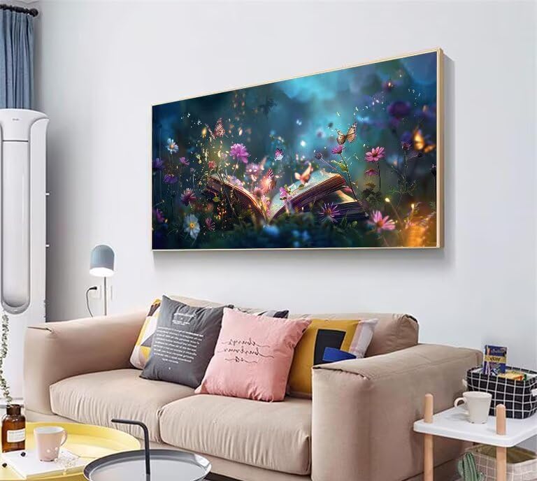 Kit Complet Broderie Diamant Papillon 5D Activité Manuelle S-109