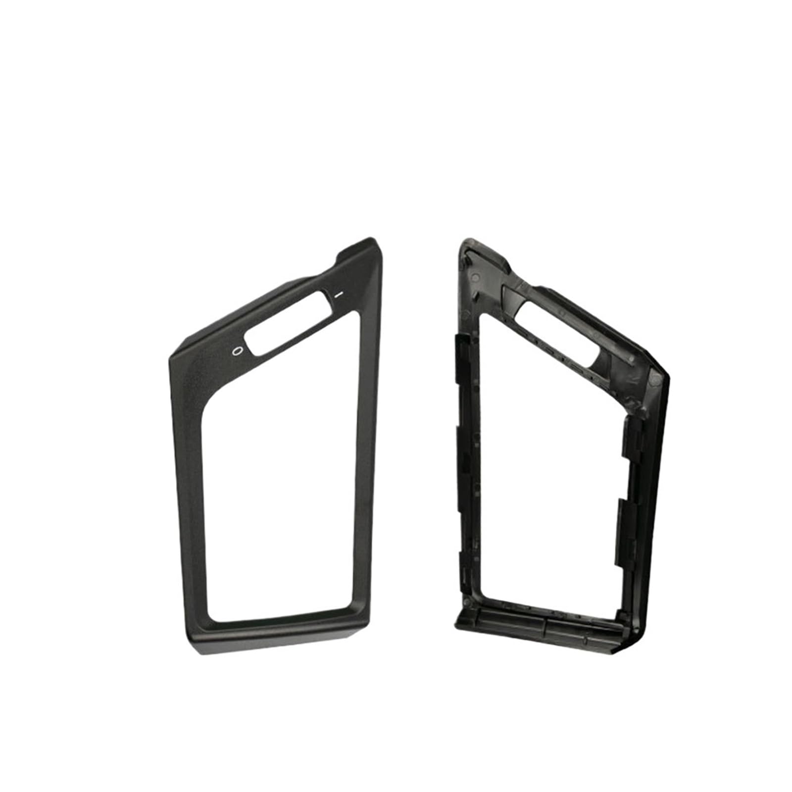Klimatyzacja panel wylotowy nawiewu rama czołowa panel kratki zimnego powietrza akcesoria do wnętrz samochodowych dla X1 E84 2009-2015(Right Matte Black)