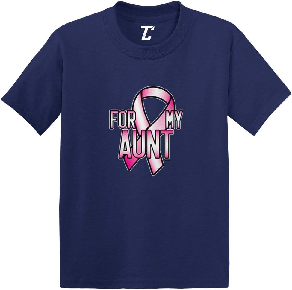 for My Aunt - Breast Cancer Ribbon Infant/Toddler Cotton Jersey T-Shirt