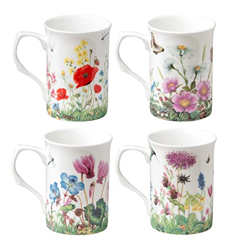Grace Teaware Meadow Mugs Set