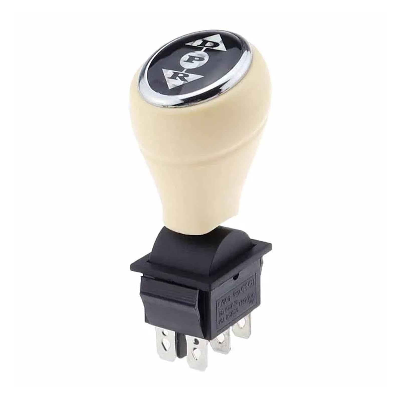 RORFFK Forward Stop Backward Gear Switch of Children's Electric Vehicle Baby Carriage DPR switchBaby Carriage Push Handle KCD4(Black,Self-Locking)