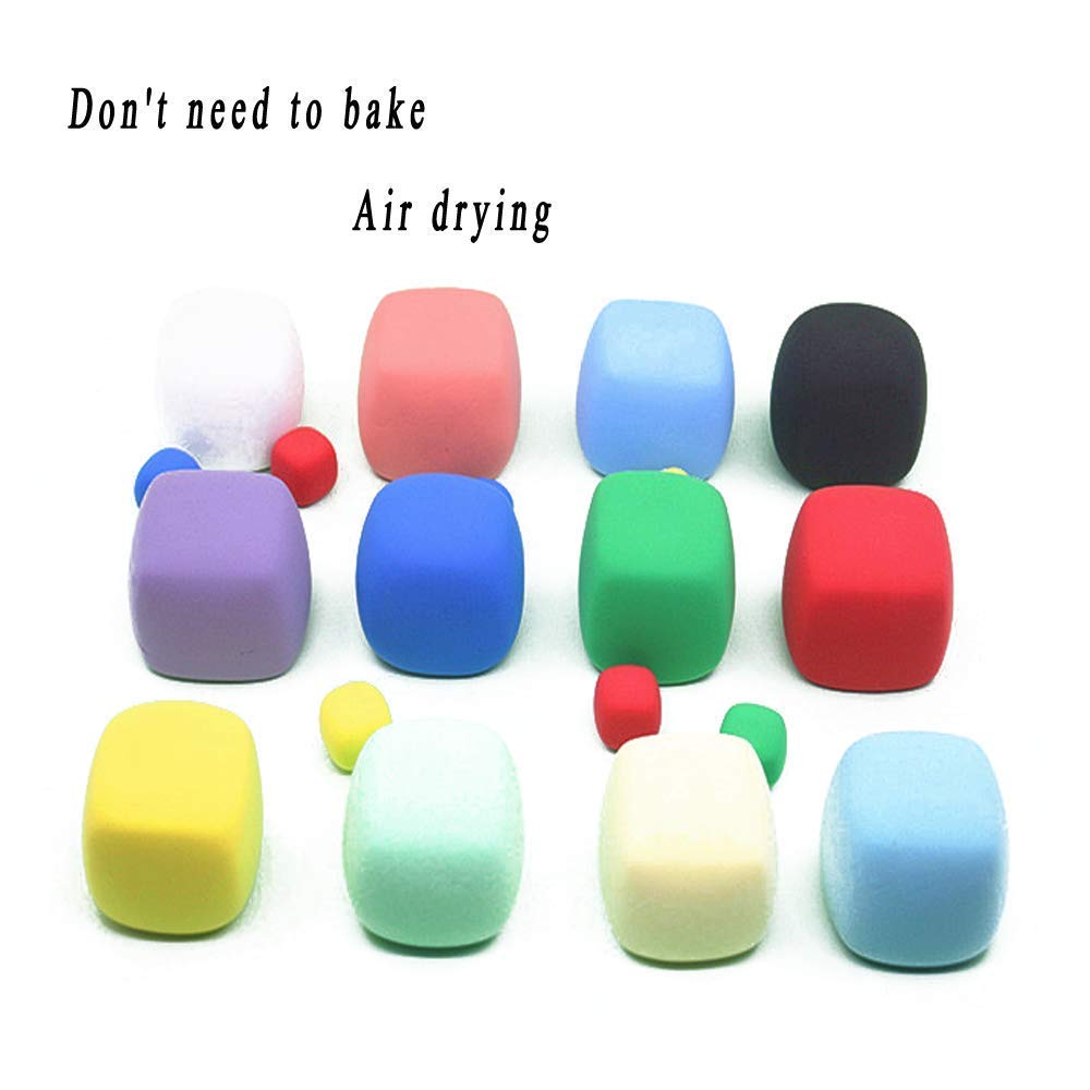 Worldwide e-Mart 12 Colors Air Dry Clay Ultra Light and Air Dry Clay for Children Non-Toxic and Eco-Friendly Modeling Magical Clay with Tools 3