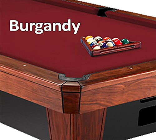 Simonis Burgundy Billiard Cloth- 8 Foot Cut #TOP7
