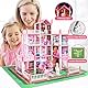 Puppenhaus Traumhaus für Mädchen,Spielzeuge ab 6 Jahren Mädchen,Spielhaus Geschenk Lernspielzeug für Jungen Mädchen…