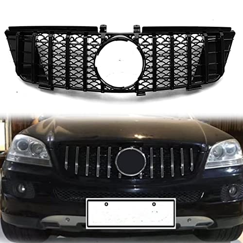 Grille de calandre Benz ML320 ML350 ML550 W164 2005-2008 maille de capot noir pare-chocs