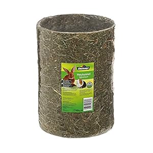 Dehner Knaagdieraccessoires, Heutunnel Adventure, ca. 30 x 20 cm, hooi, natuur