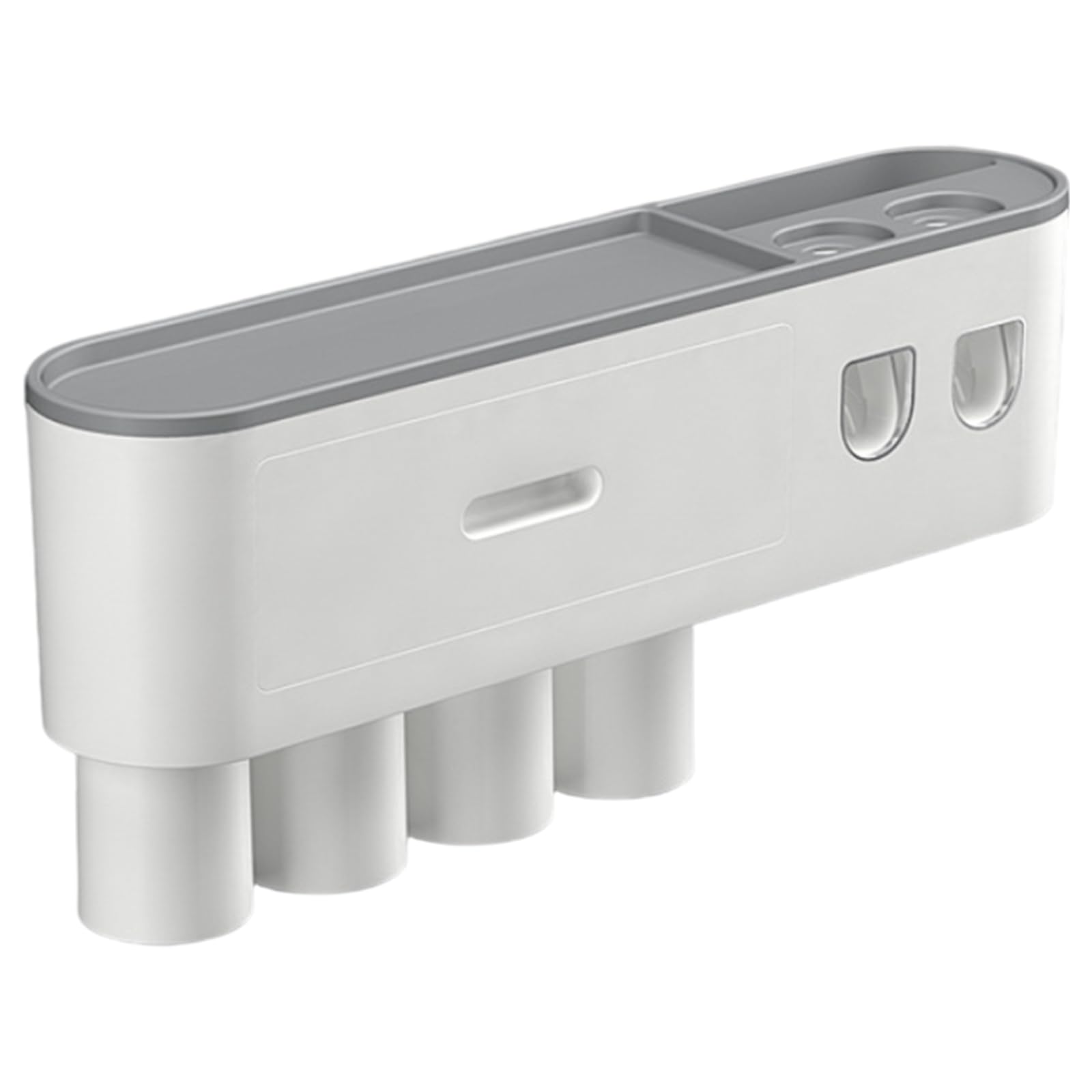 Porte-brosse à dents mural sans perceuse pour éviter le désordre sur le lavabo de bain