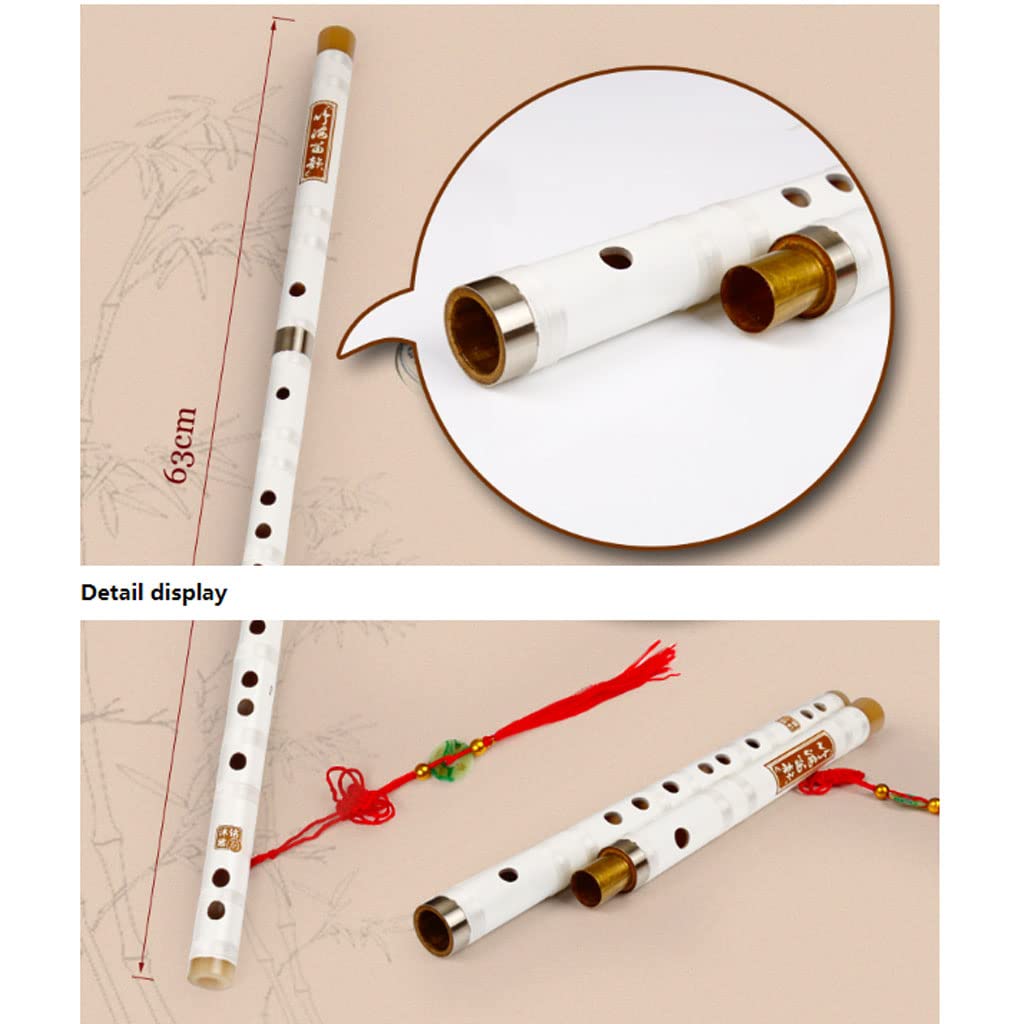 flûte en bambou, Flûte en bambou classique Instrument de musique fait à la main for débutant for(E Key)