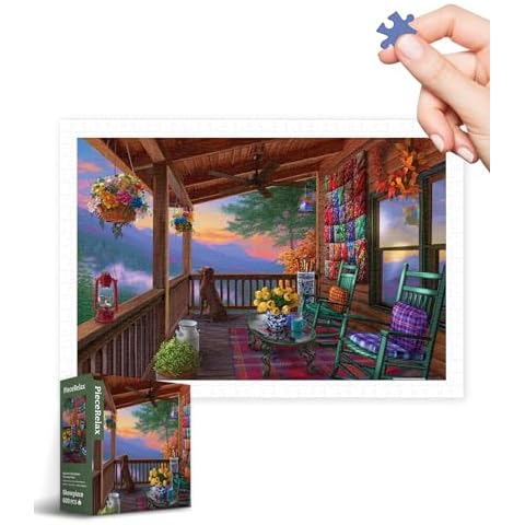 PieceRelax 600-Piece Jigsaw Puzzle Cover