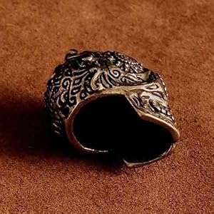 Amazon.co.jp: ダブルリング付き 真鍮 キーホルダー（メキシカン