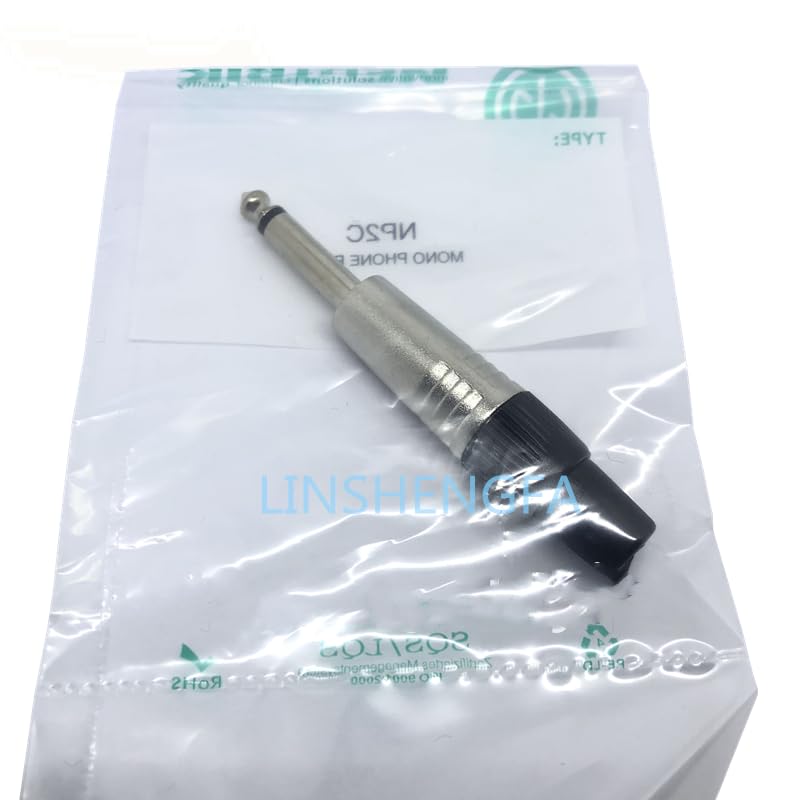 Wiring Connecting Terminals - 2-5pcs Original Quality for NP2C Mono Phone Plug 2 Pole 6.35 mm 6.5mm/6.3mm Stereo Jack Plug for DIY Cable Version - (Color: 5PCS)