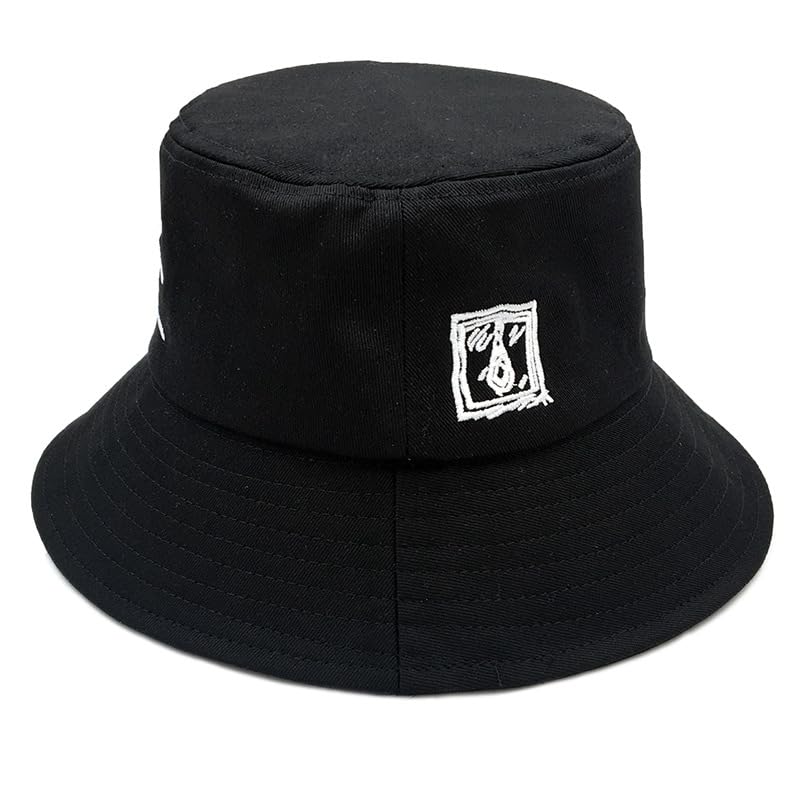 Image of Bucket Hat Unisex Simple Caps Hip Hop Gorros Men Women Cap Beach Fishing Sunhat