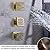 KATAIS Thermostatic Shower System Brushed Gold Shower Faucet Set, Four Modes Shower Faucet with 4 PCS Body Jet, Handheld Spray, Ceiling Mount 12 inch Shower Head with 8 inch Wall Mount Shower Head
