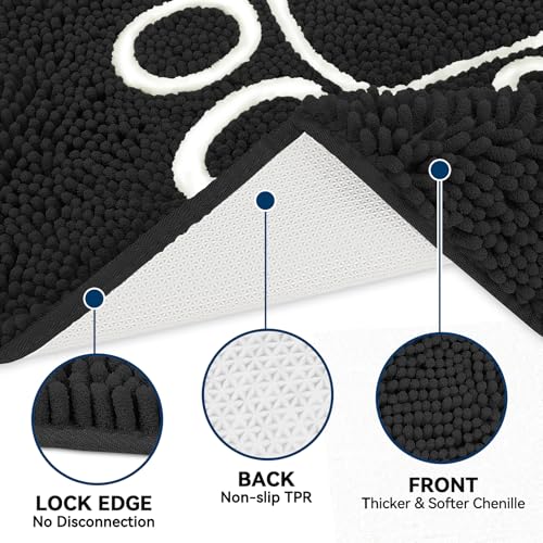 Bcoimo Super Absorbent Dog Door Mat, 30"*20" Anti Slip Mat for Muddy Paws | Pet Rugs for Dirty Paws Washable that Absorbs Moisture and Dirt, for Dog Cage and Pet Resting Carpet - image 3