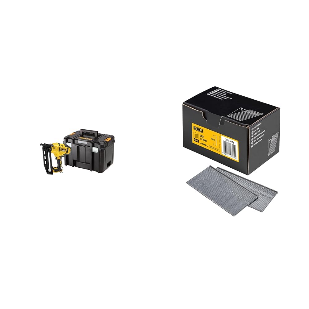 DeWalt DCN660NT-XJ, cloueur de finition sans fil 16 Ga, moteur Brushless XR