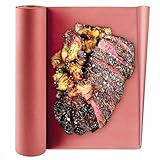 Tikxlafe Metzgerpapier Pink, BBQ Kraftpapier 53 m, 25 m,15 m das Original Metzger-Papier,Breite 45 cm/60 cm, für Grill, Smoker, Fischfleisch,perfektes Kochen von saftigem