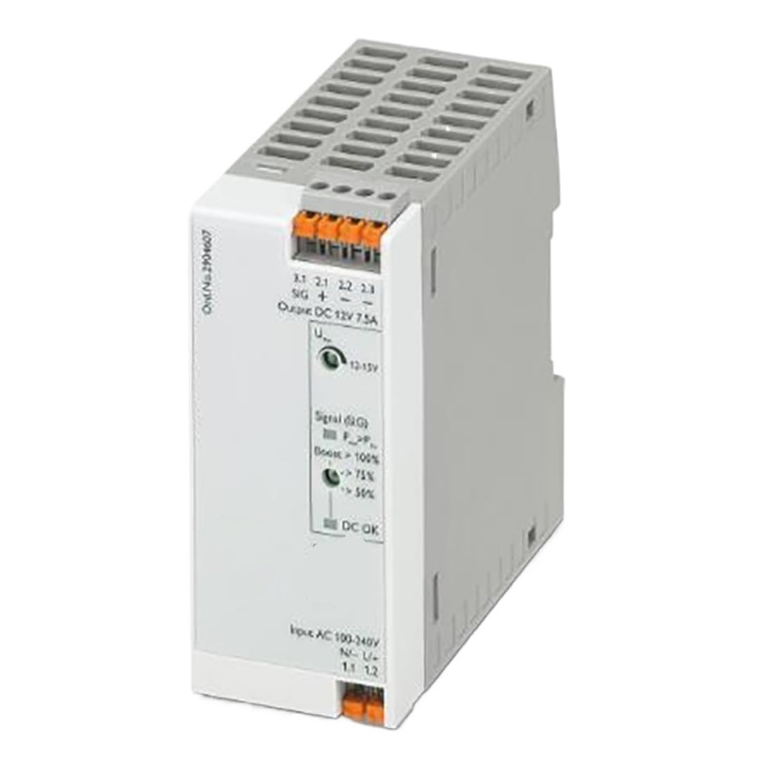 YMUGUEGH Power Supply QUINT4-PS/1AC/12DC/7.5/PT 2904607