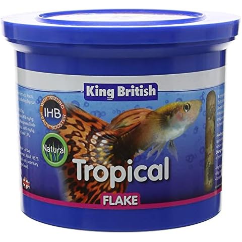 King British Tropical Fish Flake with Immuno Health Booster Cover