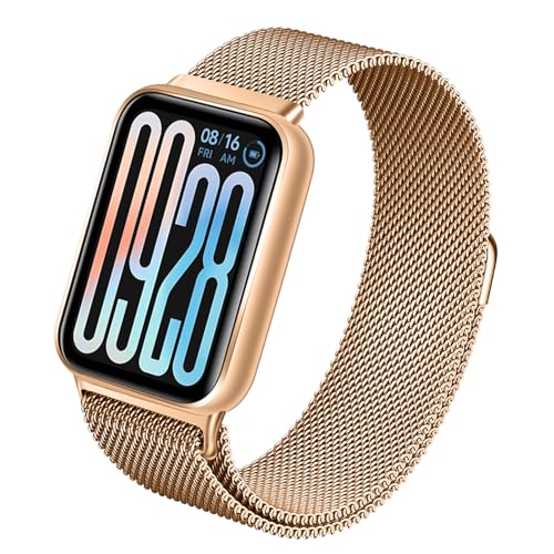 Miomg ���v�o���h Xiaomi Smart Band 9 Pro/Xiaomi Smart Band 8 Pro �p �r���v�o���h �}�O�l�b�g�� �X�e�����X�| ���b�V���o���h ���^���r���v�x���g Xiaomi Redmi Watch 5/Xiaomi