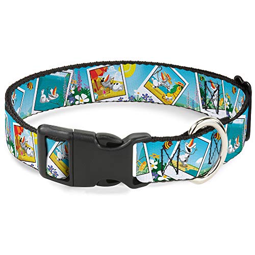 Collier de Chien Disney Olaf Boucle Clip Plastique Résistant - 2
