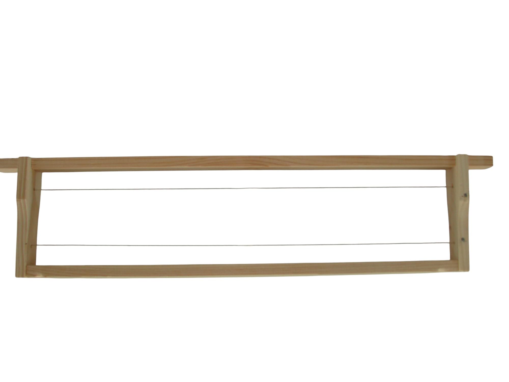 Zander Rähmchen Halbmaß 110mm – Imkereibedarf Honigraum – mit Draht & Hoffmann - Bienen - Imker - Honig - Bienenhaltung (50)