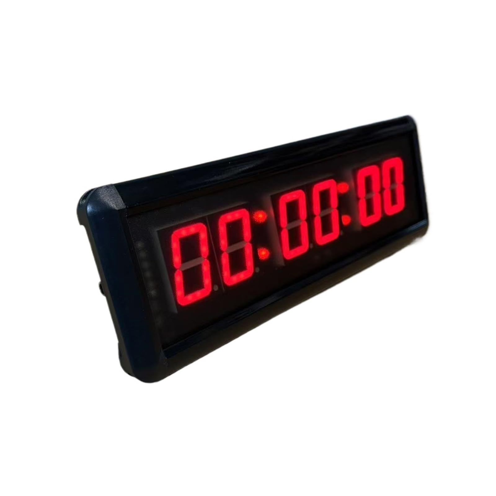 Contador de cuenta atrás del cronómetro del temporizador deportivo Digital LED multiusos de 1,5 pulgadas for competiciones Control sencillo(Three 10CM buttons)