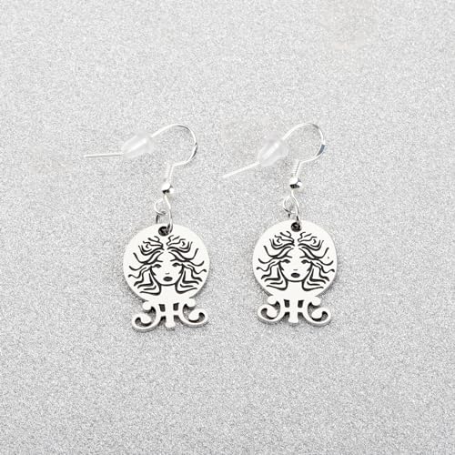 FAADBUK Madame Leota inspired Gift Madame Leota Earrings Haunted Horror Movie fandom Gift4