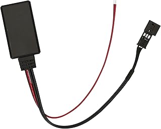 mewmewcat Traseira Do Carregador De Cd,Trocador de CD Traseiro 3Pin Porta AUX Módulo BT Aux-in Adaptador de cabo Substituição para E39 E46 E53 X5