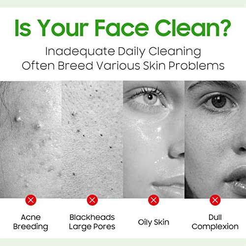 Green Tea Mask Stick Blackhead Remover - Deep Cleanse Green Tea Mask Stick Face Mask Skin Care Removes Blackheads Purifying Oil Control, Green Mask Stick for All Skin Types of Men and Women (1 PCS) - Thumbnail 3