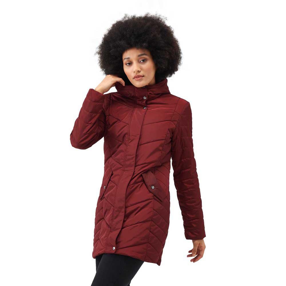 Regatta Womens Panthea Padded Insulated Hooded Jacket Coat