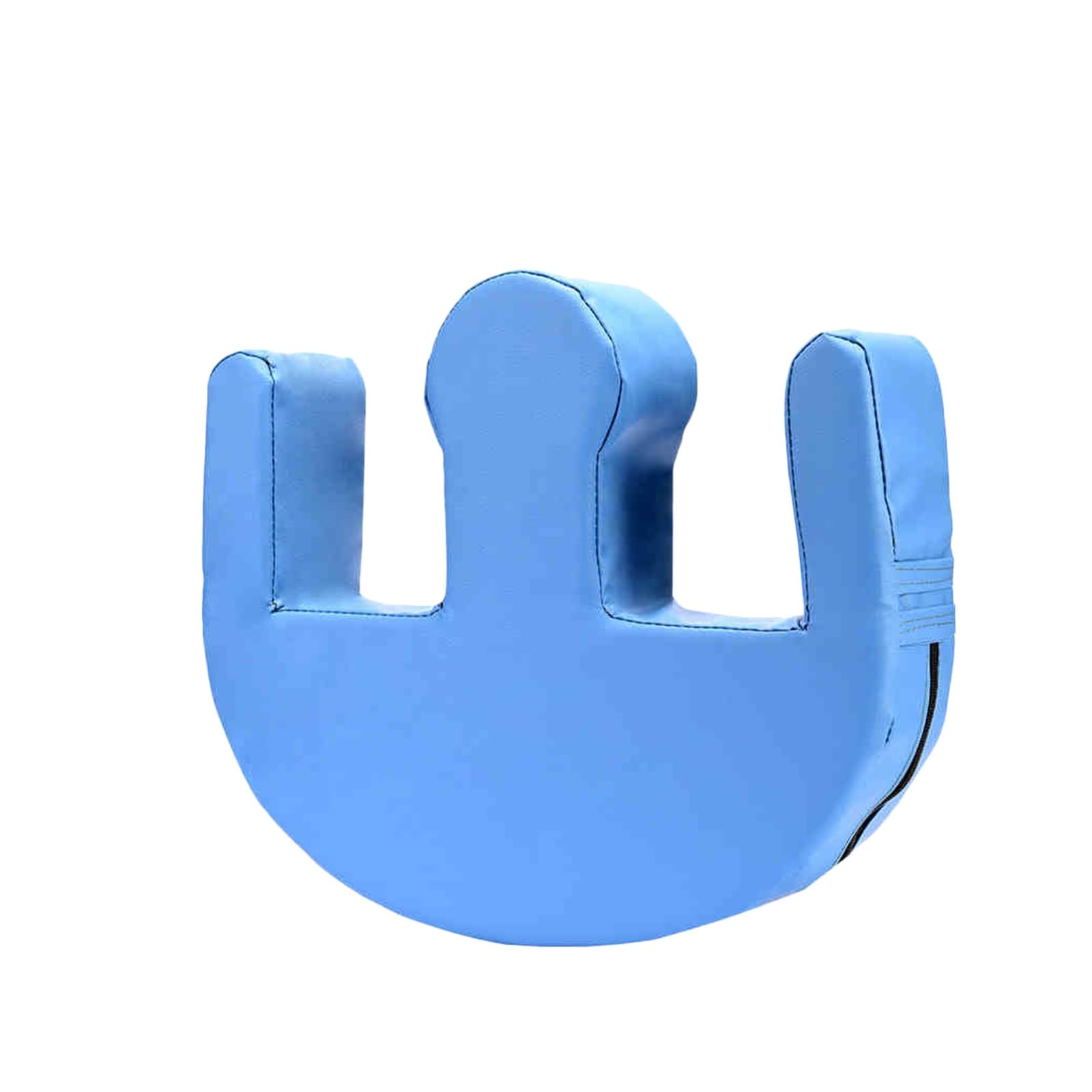 ERRULAN Bedridden Patient Turning Device, Detachable U Shaped Shift Nursing Tool, PU Leather Waterproof Paralyzed Elderly Roll Over Pad, Anti-Decubitus Nursing Products(Blue)