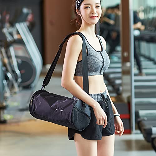 Sports Gym Bag for Men and Women Workout Bags Mens Gym Bag Black, X-Small