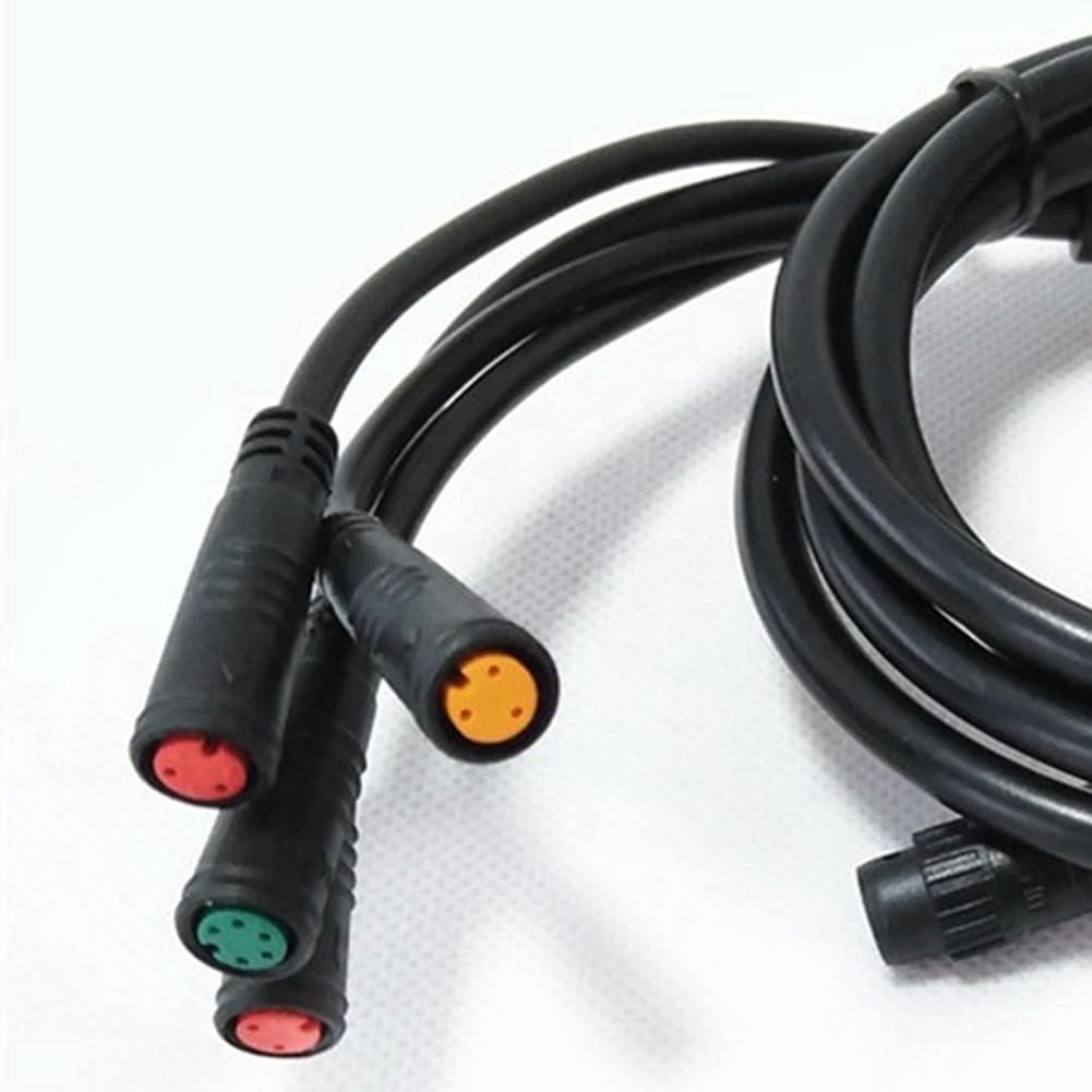 Image secondaire de Freerirton 1 PCS E-Bike 1T4 E-Bike Rallonge Câble Connecteur Étanche Accessoires de Remplacement pour Vélo Électrique Frein Affi