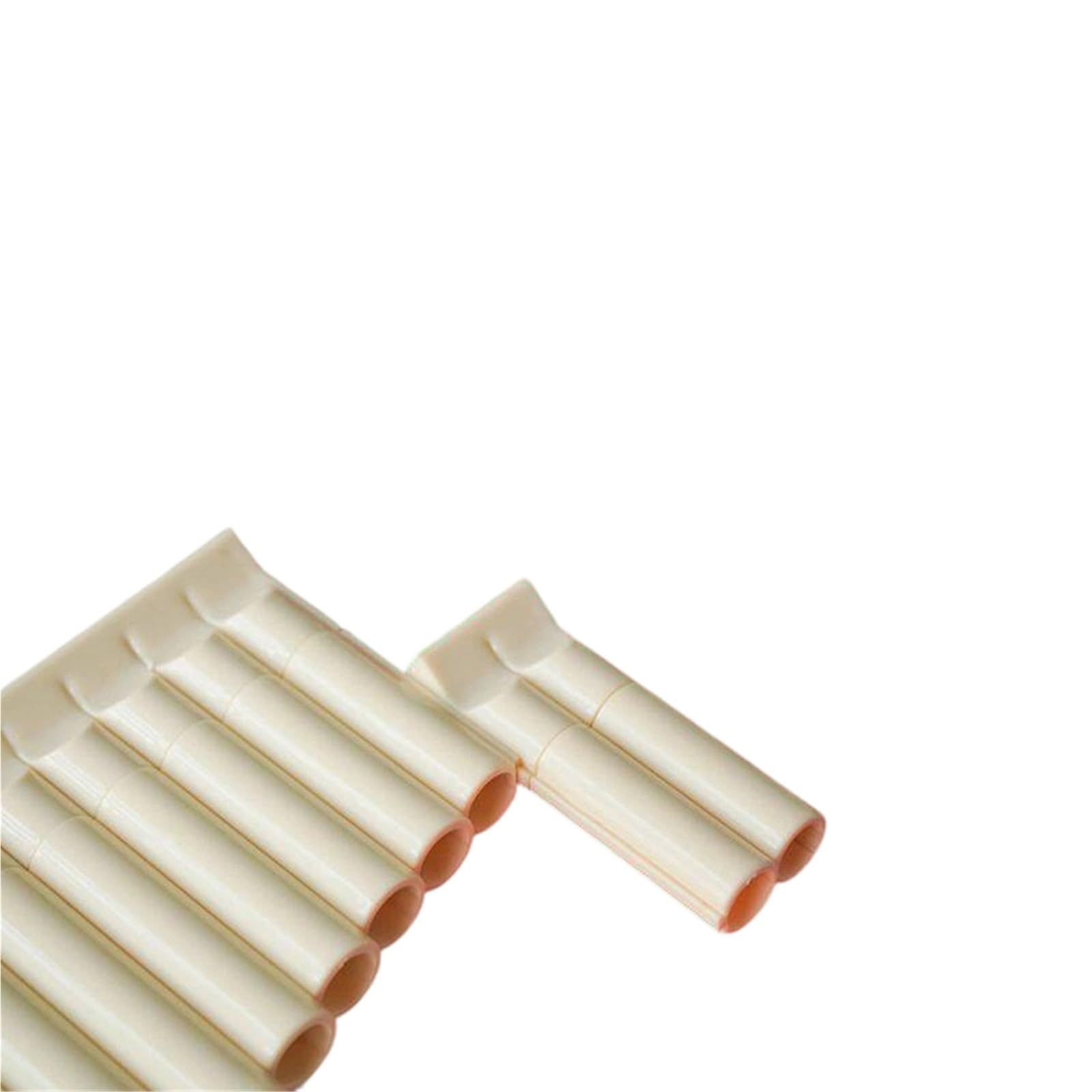 Flet Pana Piszczałki Pana Piszczałki 16 18 C Dur Gra Dla Początkujących I Profesjonalnych Instrument Tradycyjny Łatwy Do Nauki(18 tube curved two-tone type)