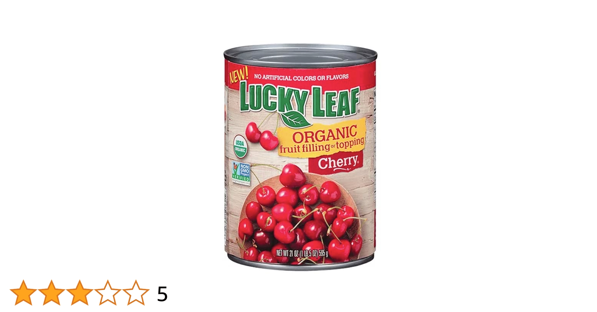 Amazon.com : Lucky Leaf Organic Cherry Pie Filling or