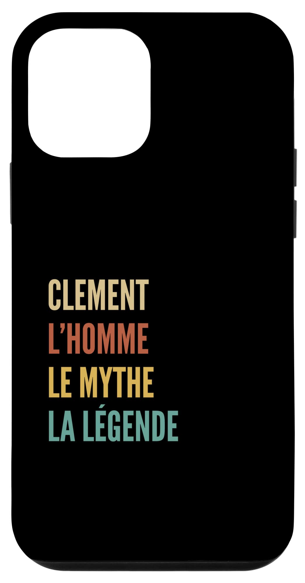 iPhone 12 mini Funny French First Name Design - Clement Case