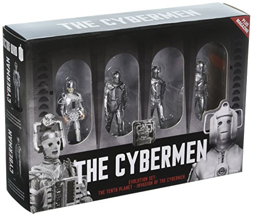 Eaglemoss Doctor Who: Evolution of The Cybermen Figurine Set
