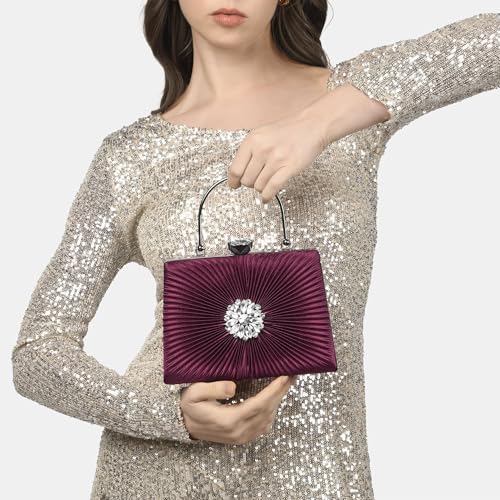 Image of Lavie Women's Ray Trapezoid Framed Clutch | Ladies Purse Handbag